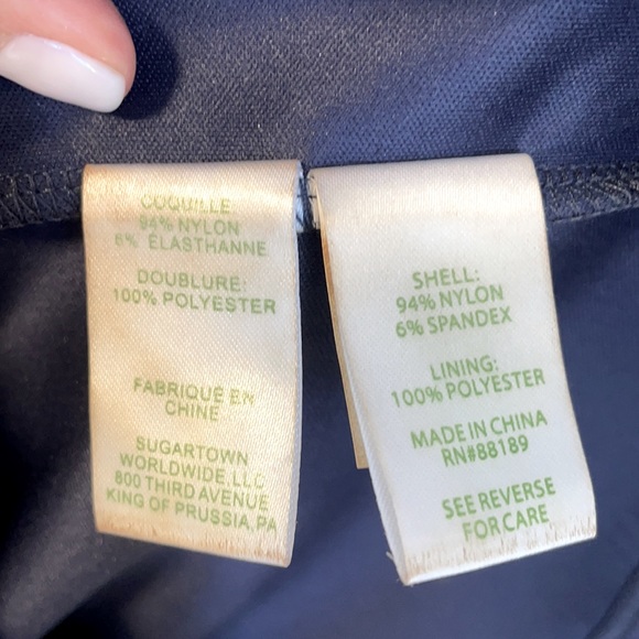 Lilly Pulitzer Dress, Navy Blue Lace, Gently Used, Size Extra Small - Picture 4 of 4